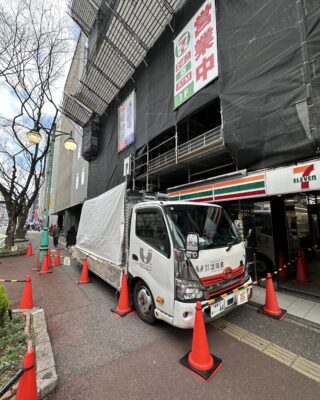 【トラックの駐車状況】