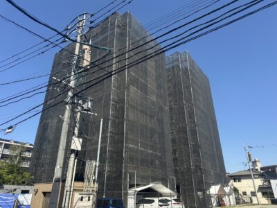 福岡市 早良区 マンション大規模改修工事(3400㎡)
